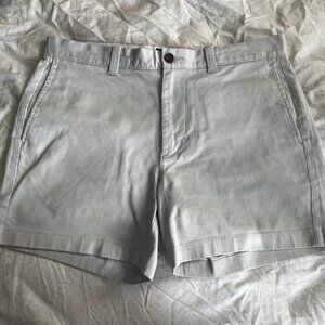 J. Crew 5" inseam shorts, size 33, stone